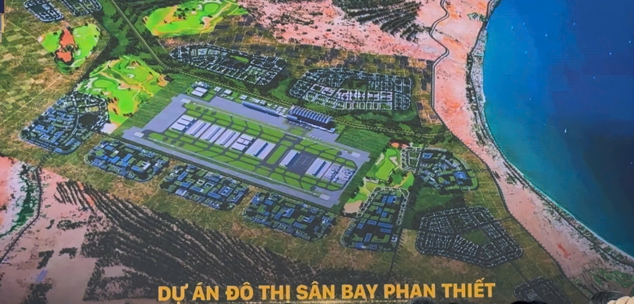 Phoi canh du an do thi san bay Phan Thiet
