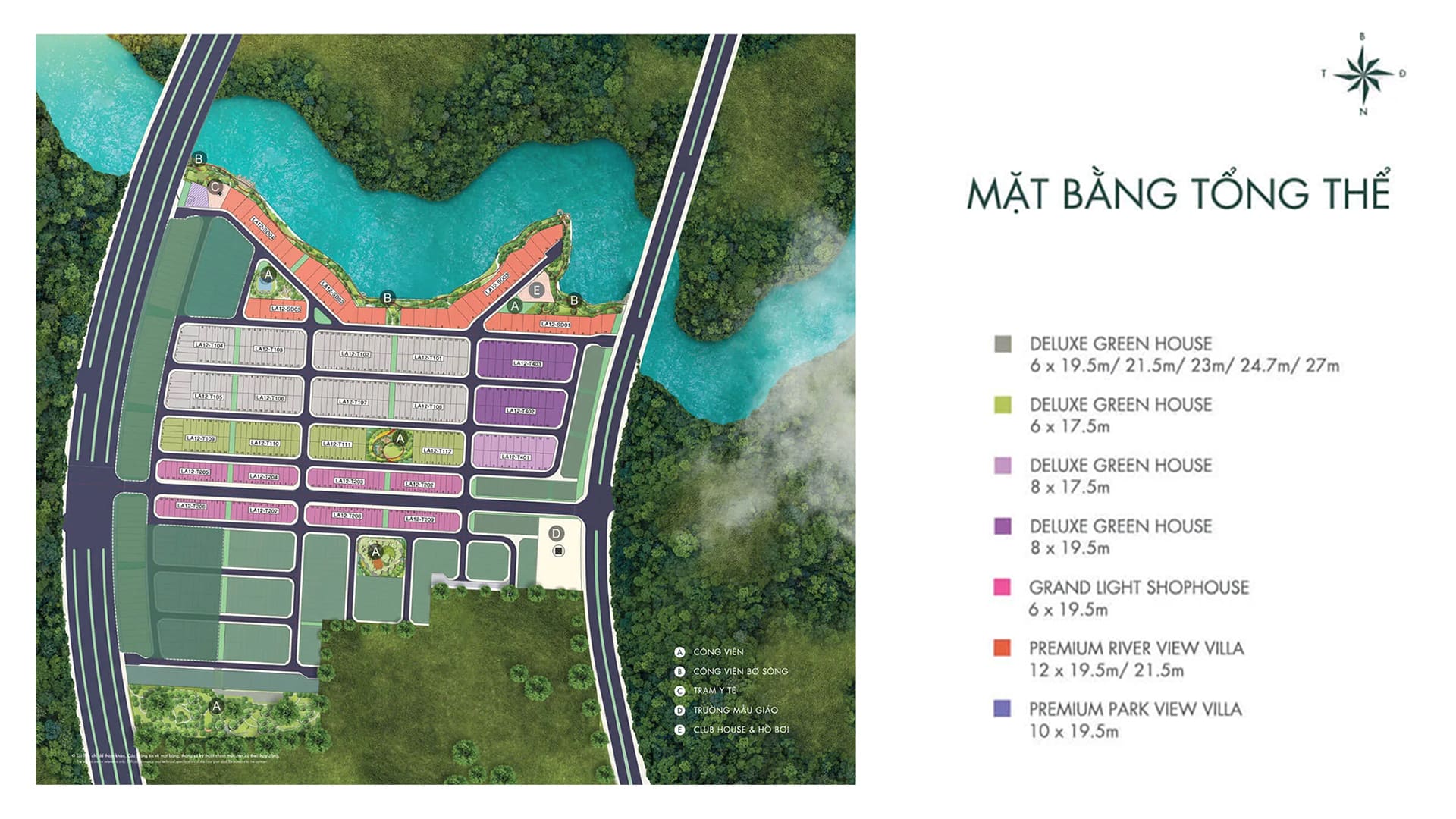 mat bang aqua city dong nai the park 1