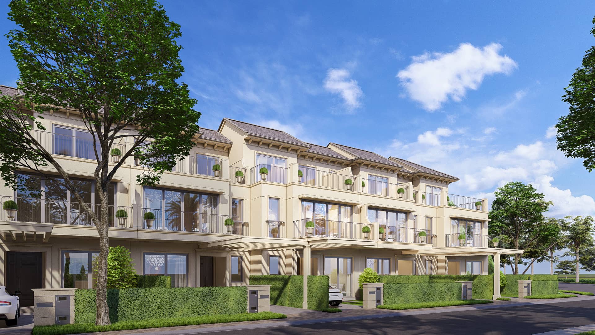 Mẫu căn LA4-T202-1 nhà phố vườn Izumi Canaria