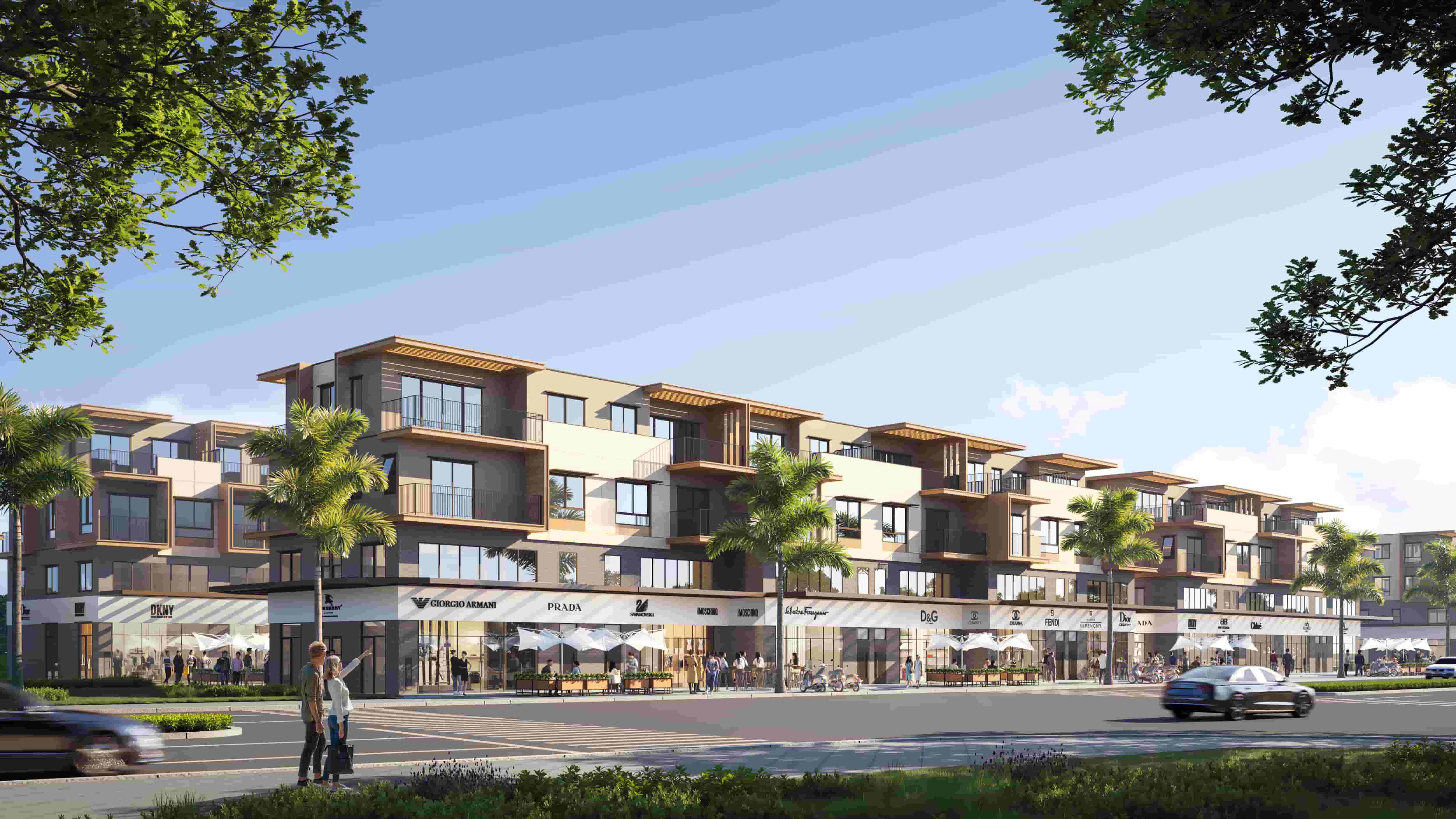 Phối cảnh Nhà phố Thương mại Izumi Canaria