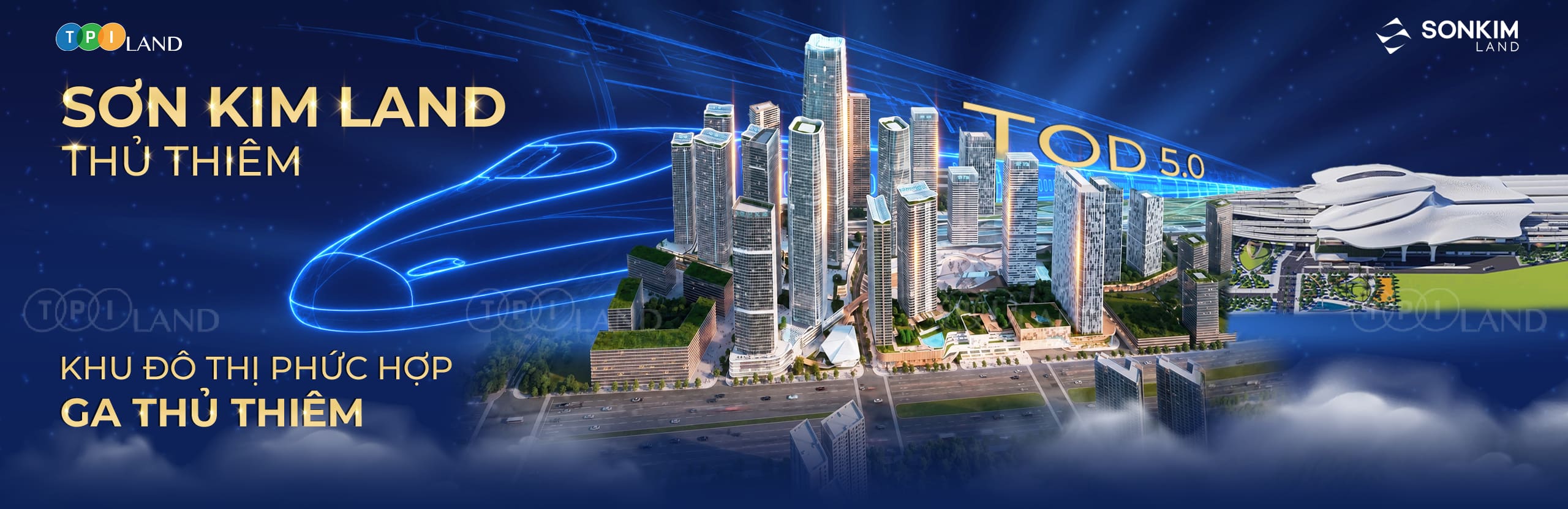sơn kim land thủ thiêm khu đô thị phức hợp ga thủ thiêm banner ngang