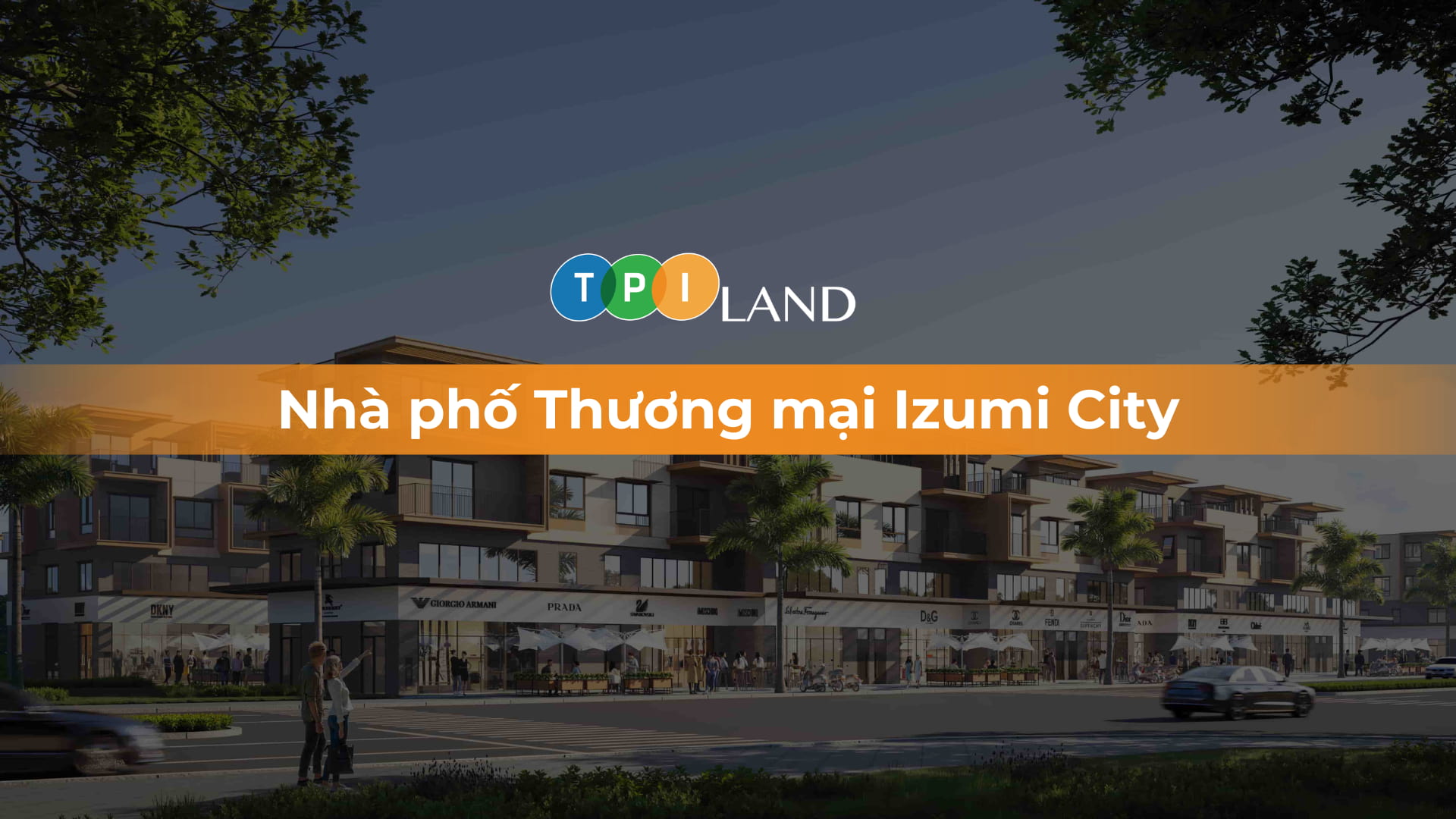nhà phố thương mại Izumi City
