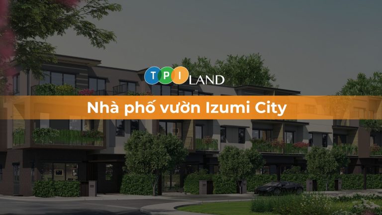 nhà phố vườn izumi city