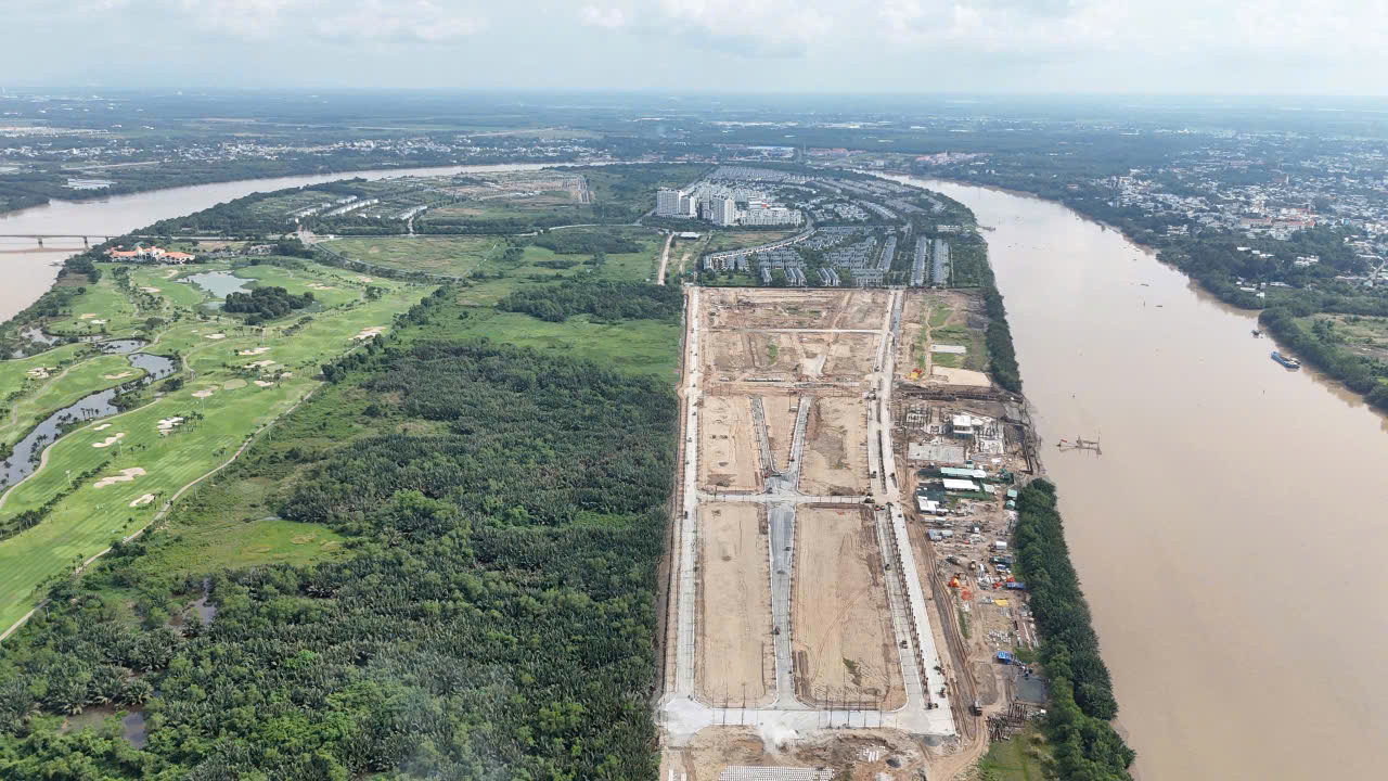 Tiến độ Elyse Island khu Zone C