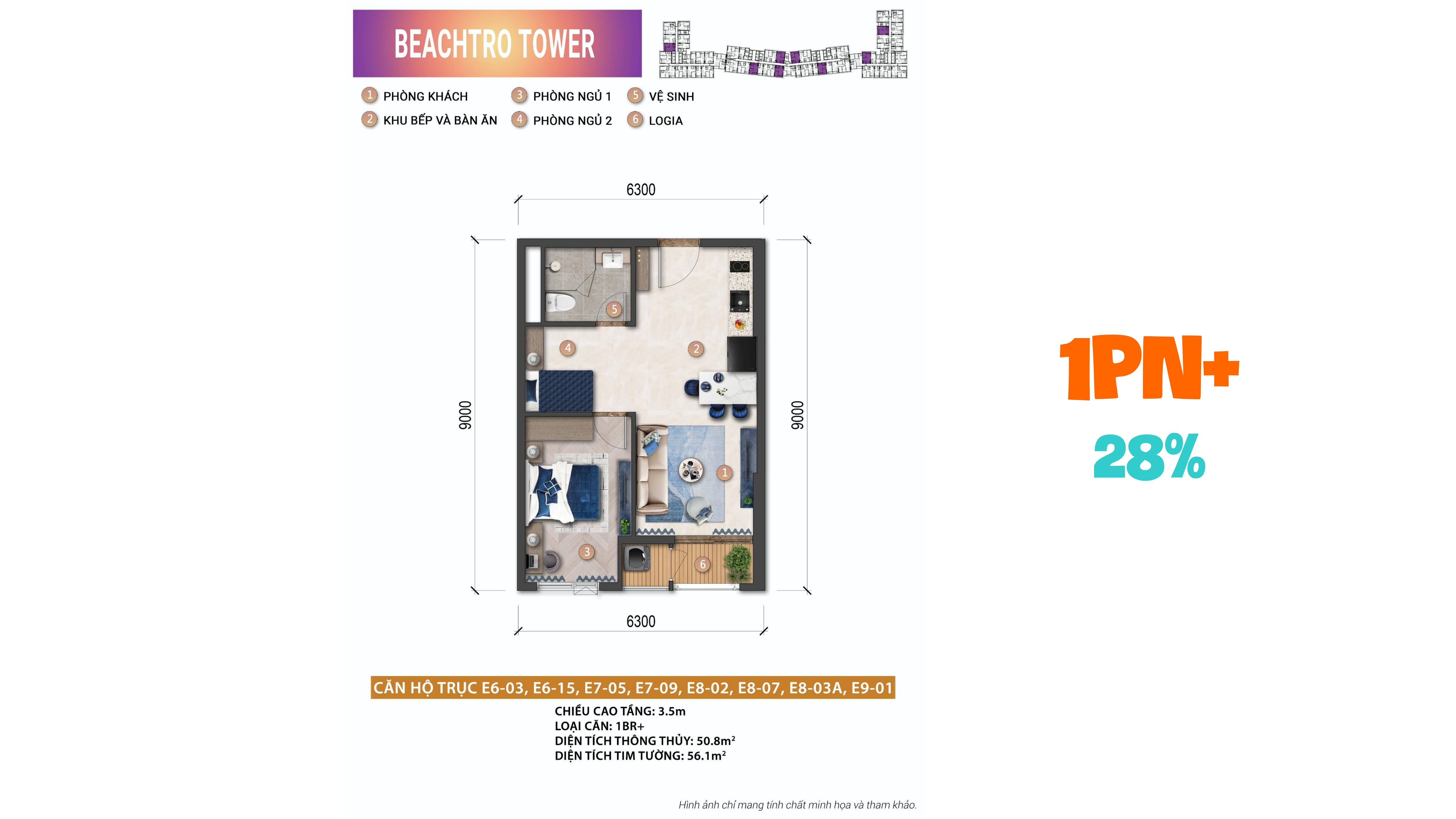 dien-tich-beachtro-tower-blanca-city-vung-tau-1pn+