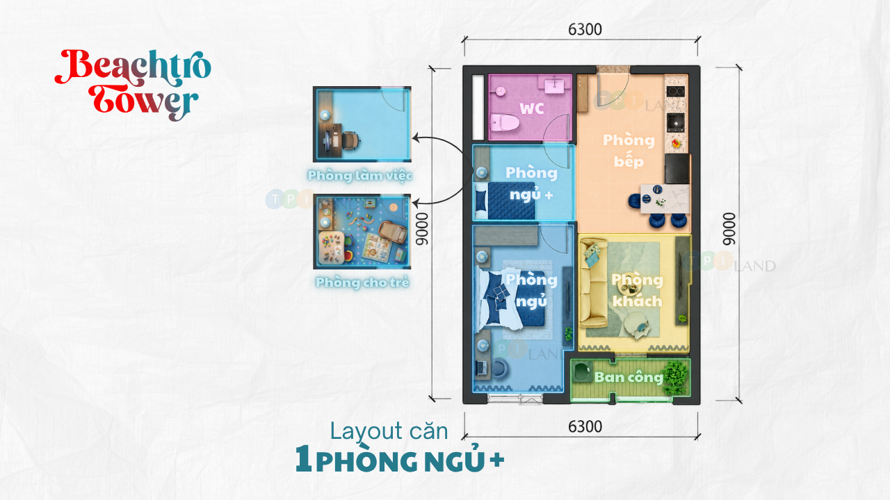 Phan-tich-chi-tiet-can-ho-1PN+-Beachtro-Tower-tai-Blanca City-layout-1PN+-Beachtro-Tower