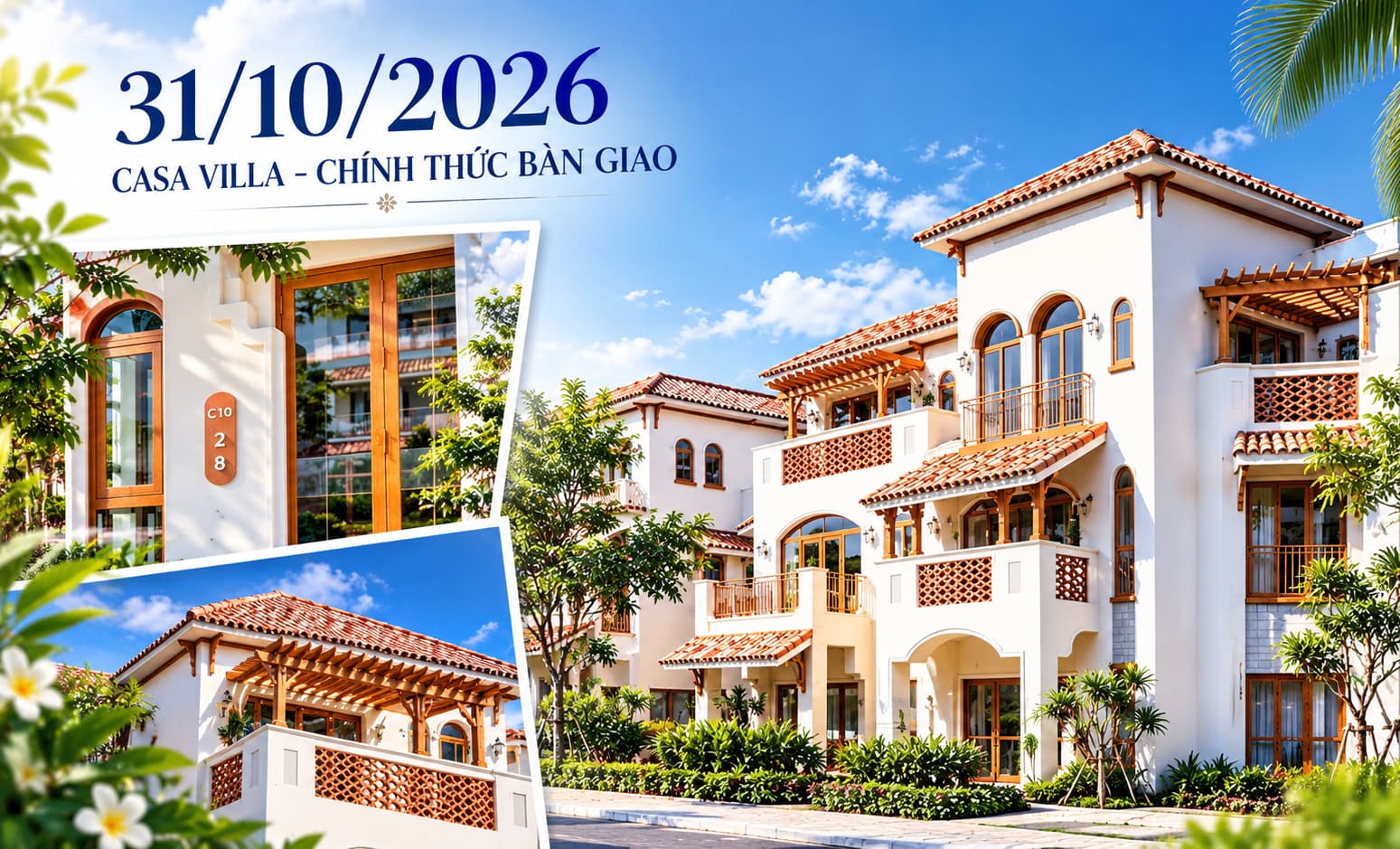 Biệt thự Blanca City Vũng Tàu bàn giao từ ngày 31/10/2026