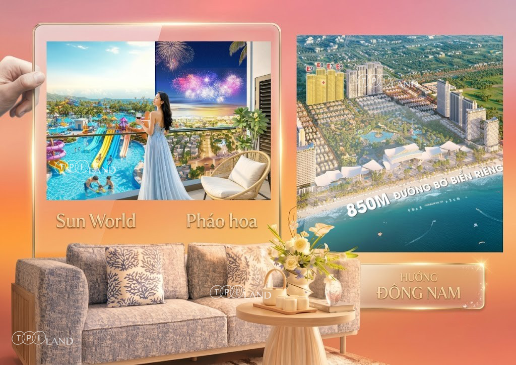 Hướng Đông Nam căn Studio tại Beachtro Tower