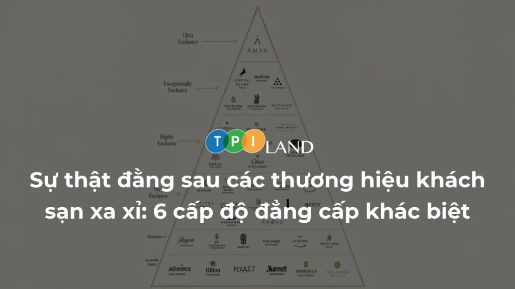 Sự thật đằng sau các thương hiệu khách sạn xa xỉ: 6 cấp độ đẳng cấp khác biệt